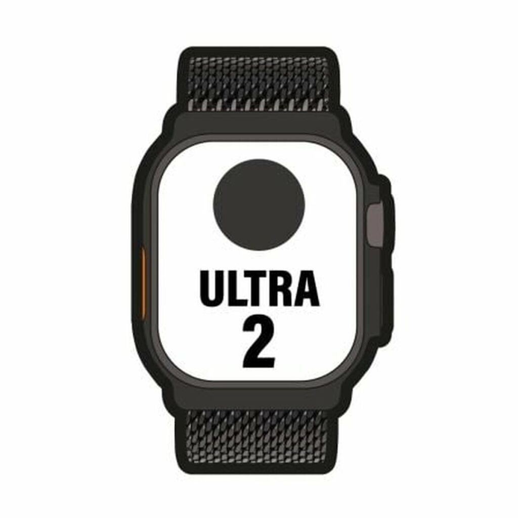 Horloge Heren Apple MX5V3TY/A Zwart 49 mm