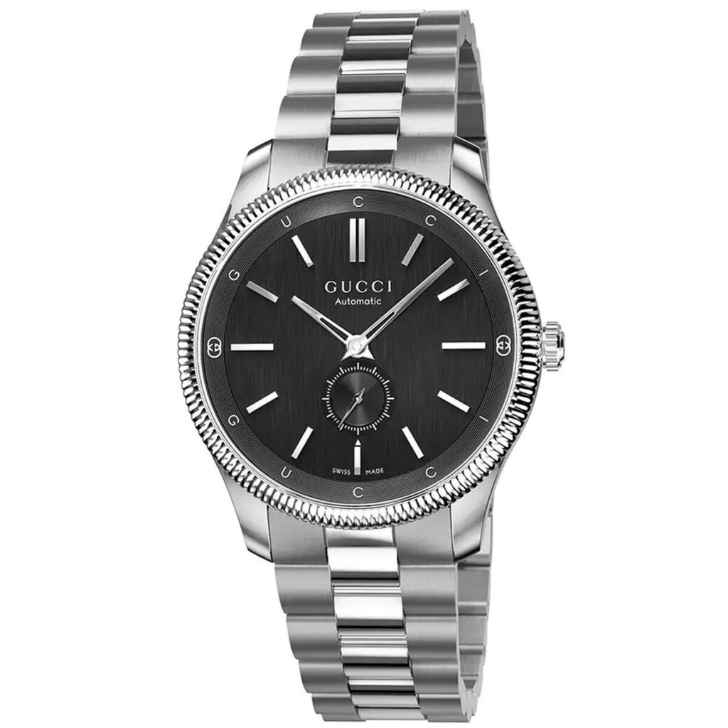 Horloge Heren Gucci G-TIMELESS Zilverkleurig