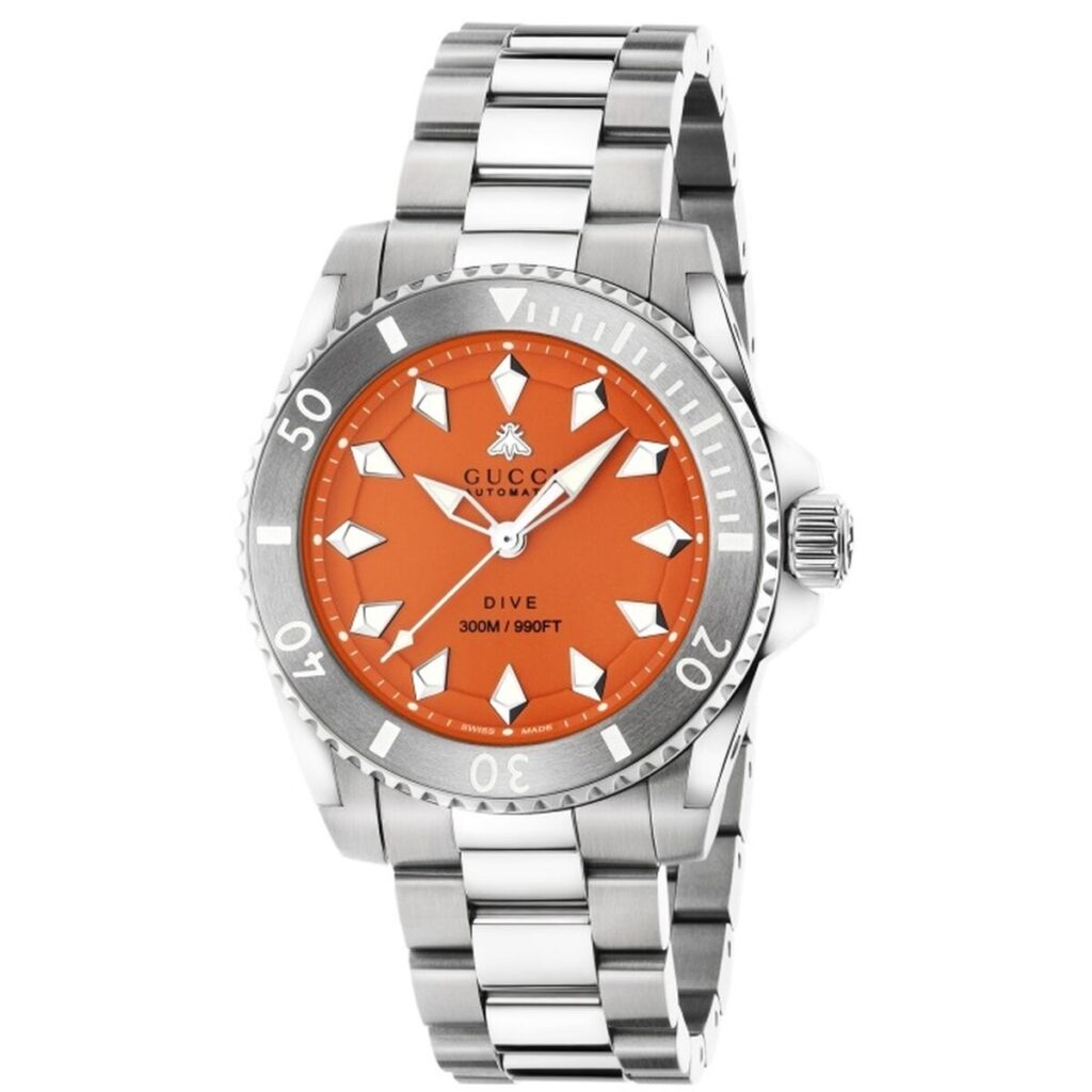 Horloge Heren Gucci YA136355 Zilverkleurig