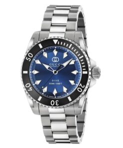 Horloge Heren Gucci YA136362 Zilverkleurig
