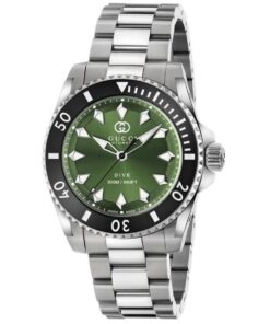 Horloge Heren Gucci YA136363 Zilverkleurig