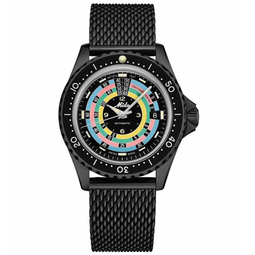 Horloge Heren Mido OCEAN STAR DECOMPRESSION Zwart