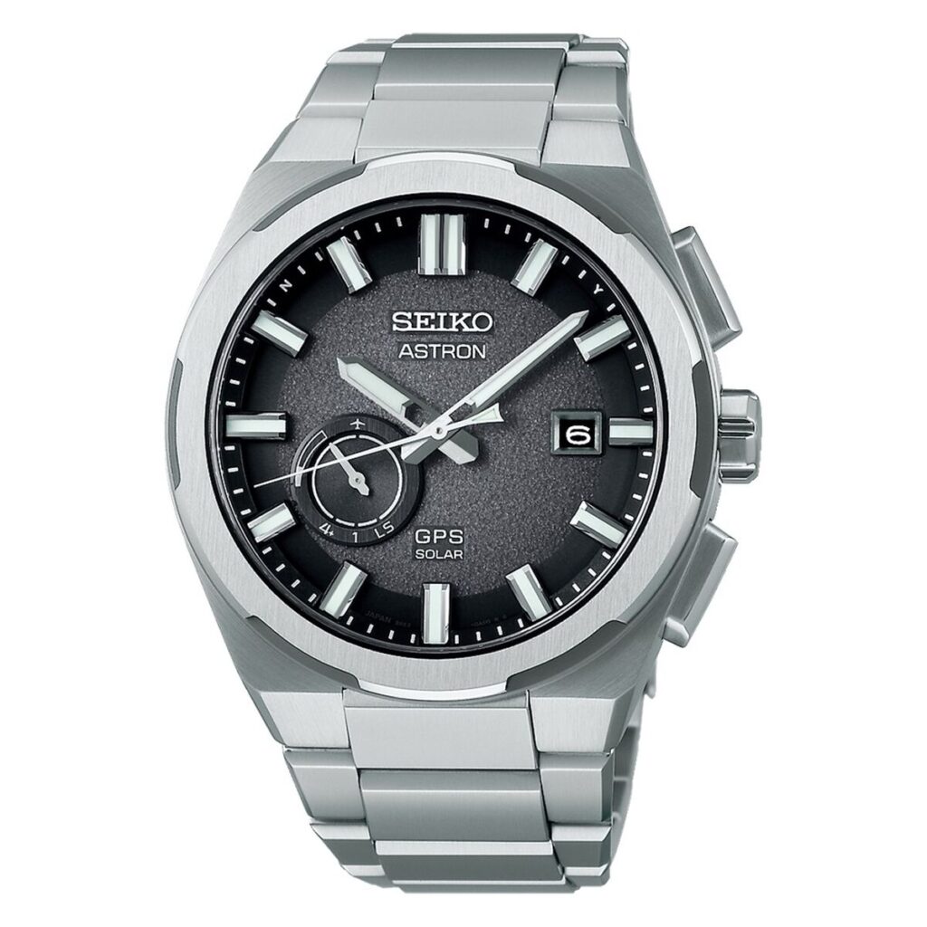 Horloge Uniseks Seiko ASTRON Mod. SOLAR GPS Zilverkleurig