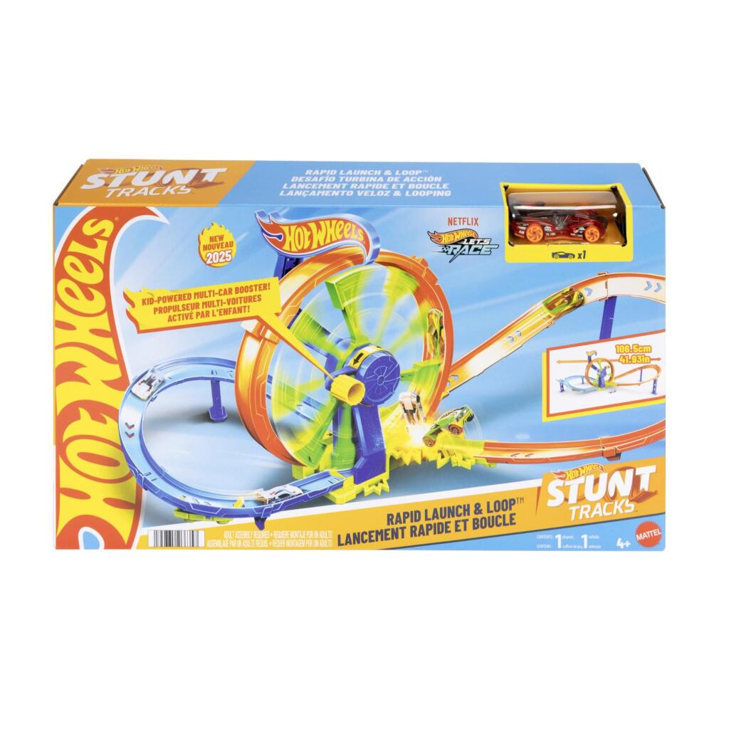 Hot Wheels Action Rapid Launch en Loop