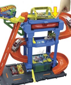 Hot Wheels City Tunnel Twist Car Wash - Afbeelding 3