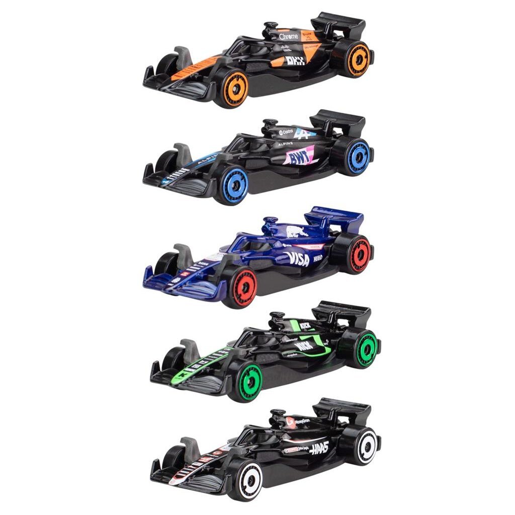 Hot Wheels Formule 1 5 Pack - Afbeelding 2