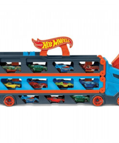 Hot Wheels Speedway Transportwagen + 3 Auto's