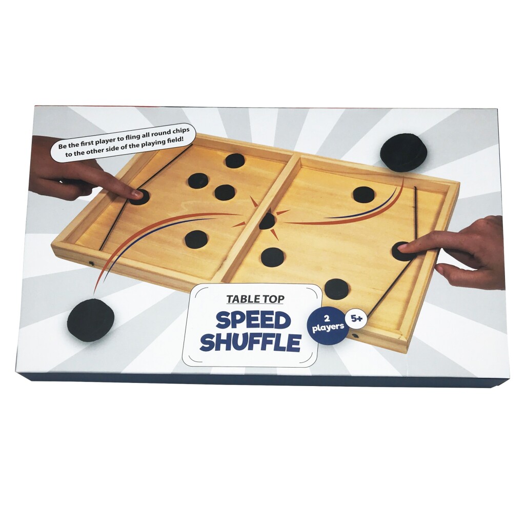 Houten Speed Shuffle Spel - Afbeelding 3