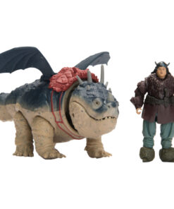 Alternative view of How To Train Your Dragon Gronckle and Fishlegs