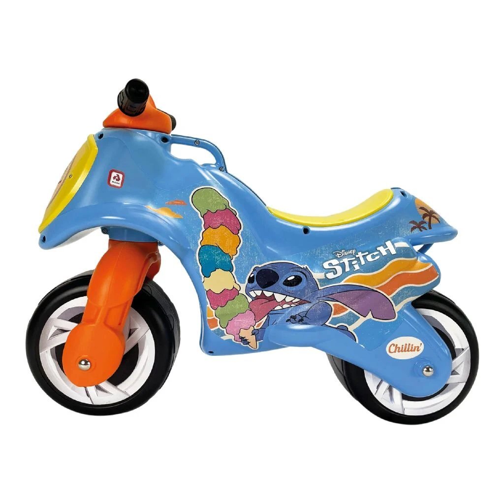 Injusa Disney Stitch Loopmotor Blauw/Oranje/Geel - Afbeelding 2