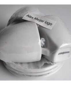 Intermezzo Espresso Kop en Schotel Alex Meijer Logo 3 Stuks - Afbeelding 3