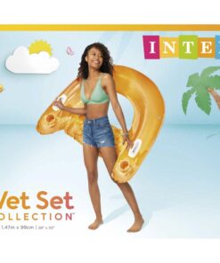 Intex 58859EU Wet Set Collection Sit 'N Float Opblaasbare Drijfstoel Verschillende Kleuren - Afbeelding 3