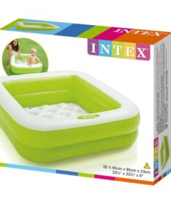 Intex Babybadje 85x85x23 cm Assorti + Reparatiesetje - Afbeelding 3