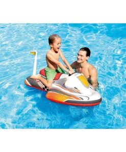 Intex Wave Rider Ride-On Rood 117x77cm - Afbeelding 3