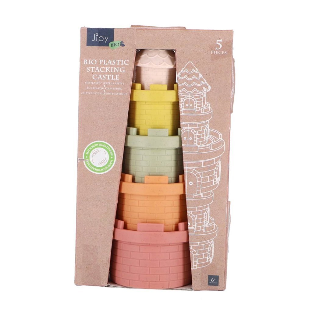 Jipy Bioplastic Stapel Kasteel 5-delig - Afbeelding 2