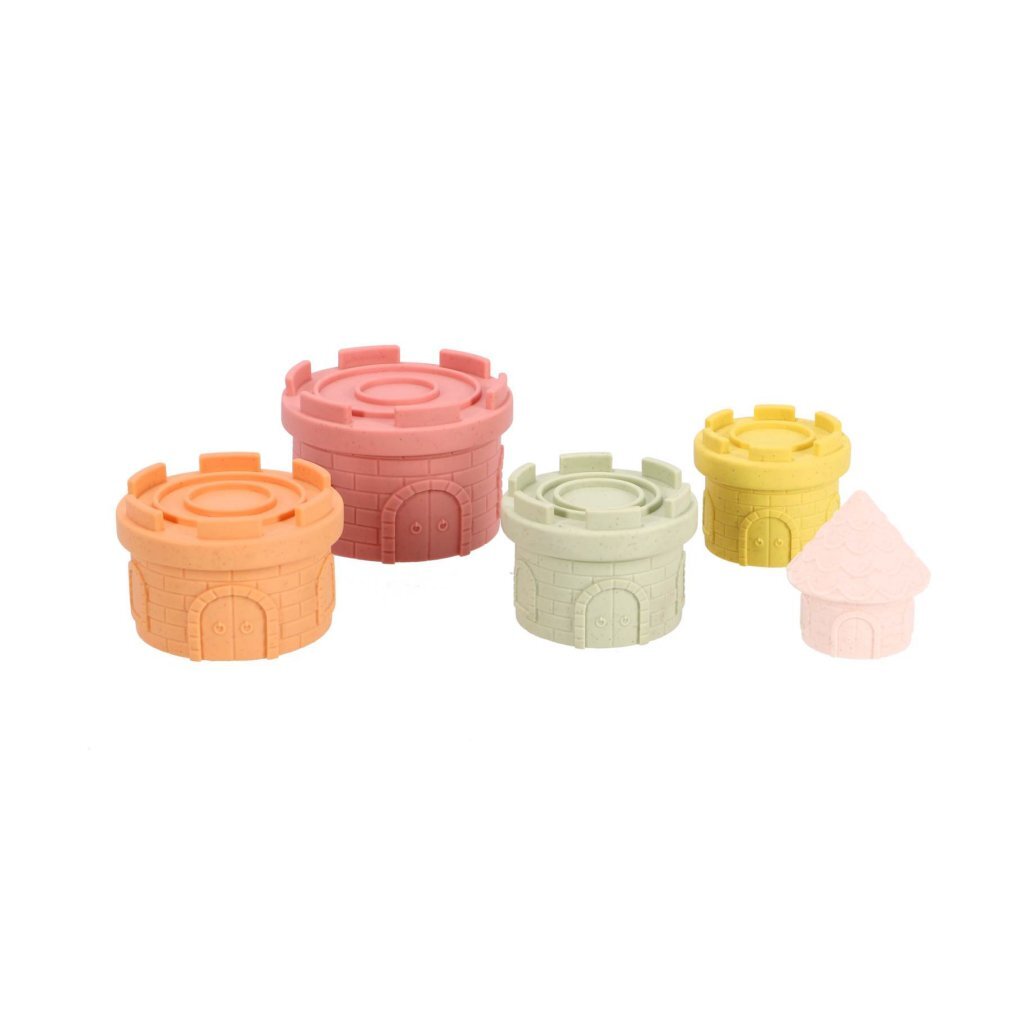 Jipy Bioplastic Stapel Kasteel 5-delig - Afbeelding 3
