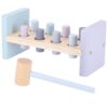 Jipy Houten Hamerbank 10-delig Paars/Blauw