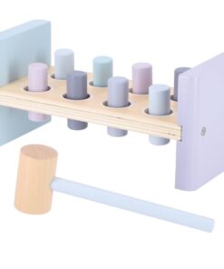 Jipy Houten Hamerbank 10-delig Paars/Blauw