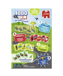 Alternative view of Jumbo 1000 KM Kaartspel