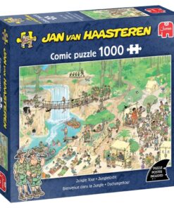 Jumbo Jan Van Hasteren Puzzel De Jungletocht 1000 Stukjes + Poster