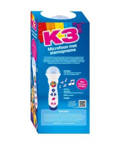K3 Microfoon met Stemopname + Licht - Afbeelding 3