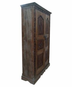 Kast Alexandra House Living Bruin Gerecycleerd Hout 41 x 212 x 124 cm