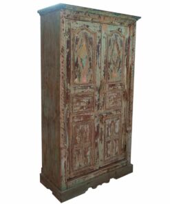 Kast Alexandra House Living Bruin Gerecycleerd Hout 45 x 204 x 127 cm