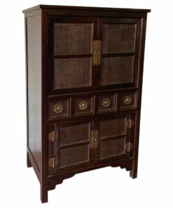 Kast Alexandra House Living Bruin Hout Elmhout 62 x 160 x 100 cm