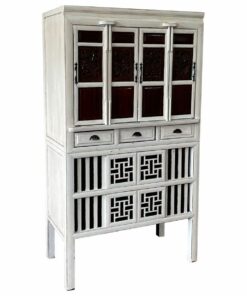 Kast Alexandra House Living Wit Hout Elmhout 48 x 173 x 97 cm