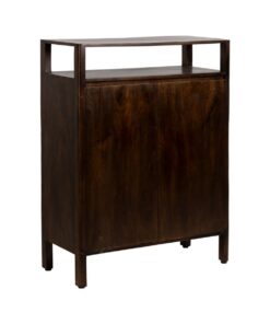 Kast KURT Bruin Mangohout 94 x 40 x 120 cm