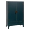 Kast ORIENTE Blauw 100 x 45 x 160 cm