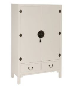Kast ORIENTE Wit 100 x 45 x 160 cm