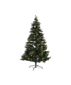 Kerstboom Home ESPRIT Rood Groen PVC Metaal 144 x 144 x 240 cm
