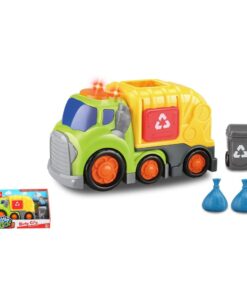 Kiddy Go Vuilniswagen + Licht en Geluid 19.5 cm