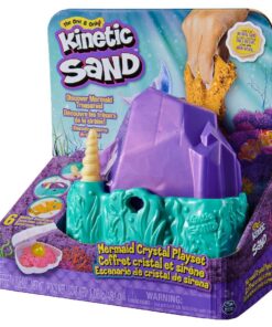 Kinetic Sand Mermaid Crystal Playset