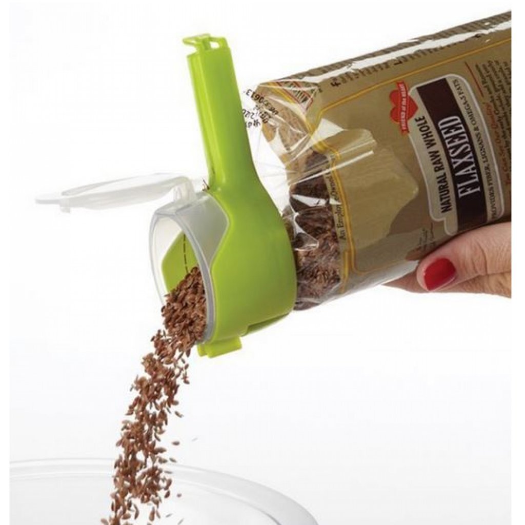 Kitchen Basics Twixit Zaksluiter met Doseerdop 2 Stuks - Afbeelding 2