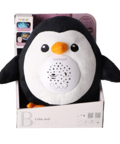 Knuffelprojector Pinguïn + Licht en Geluid