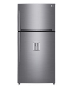 Koel-vriescombinatie LG GTF916PZPED 184 630 L Staal Platina