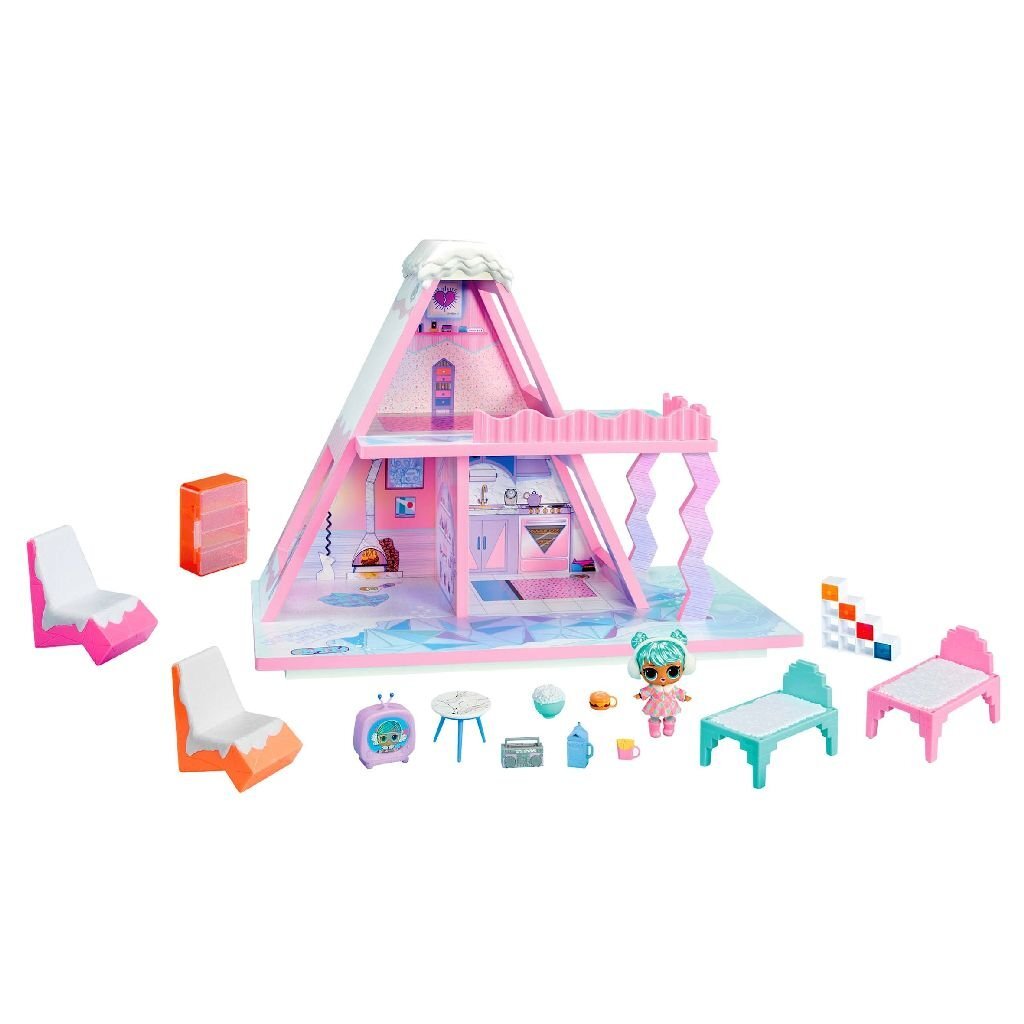 L.O.L. Surprise Winter Snow Chalet Hout - Afbeelding 2
