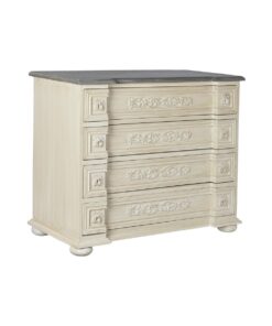 Ladenkast DKD Home Decor 100 x 50 x 83,5 cm Grijs Beige Donker grijs Mangohout Hout MDF