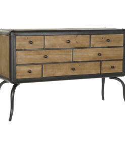 Ladenkast DKD Home Decor Spar Metaal (129 x 42 x 79 cm)