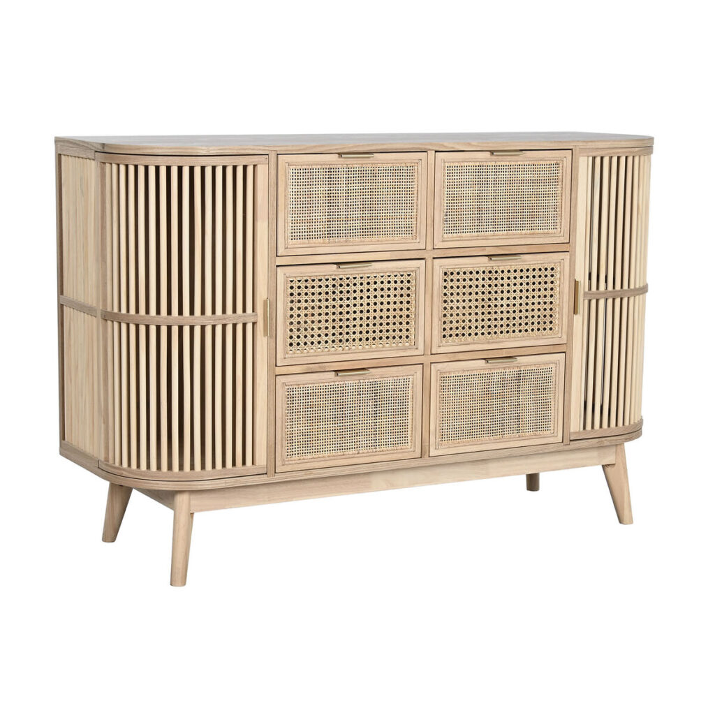 Ladenkast Home ESPRIT Gouden Natuurlijk Spar 120 x 40 x 80 cm