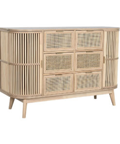 Ladenkast Home ESPRIT Gouden Natuurlijk Spar 120 x 40 x 80 cm