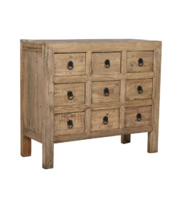 Ladenkast Home ESPRIT Natuurlijk Orientaals 97 x 40 x 86 cm