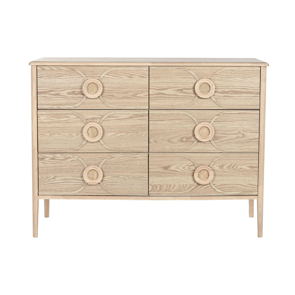 Ladenkast Home ESPRIT Natuurlijk Romantiek 120 x 40 x 90 cm