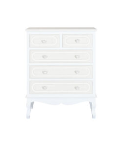 Ladenkast Home ESPRIT Wit Beige Romantiek 80 x 42 x 105 cm