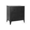 Ladenkast Home ESPRIT Zwart Metaal Loft 75 x 45 x 80 cm