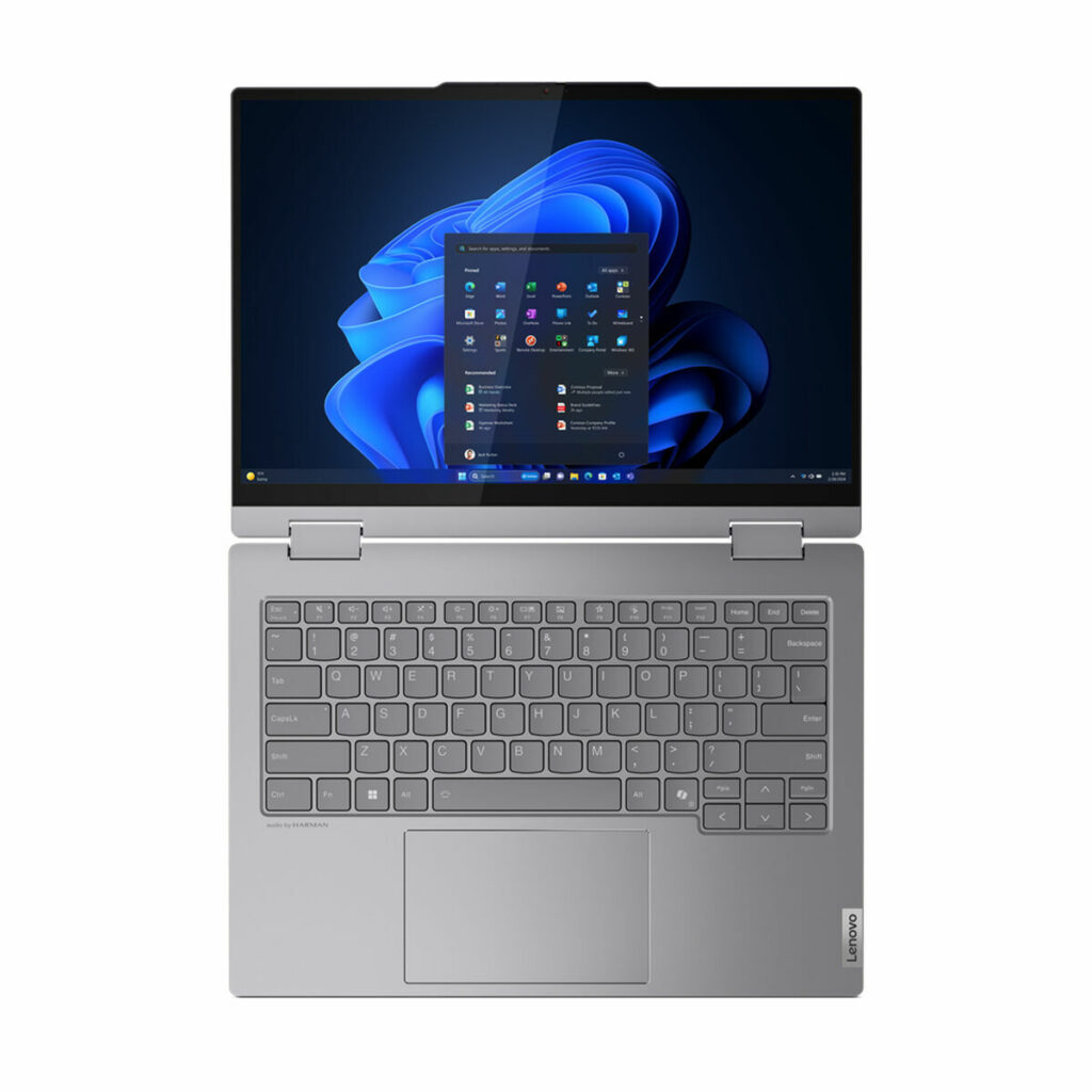 Laptop 2 in 1 Lenovo ThinkBook Yoga 14 14" i7-155U 16 GB RAM 512 GB SSD Qwerty Spaans