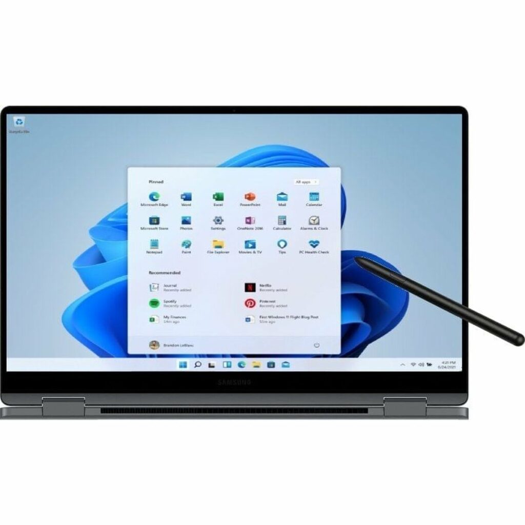 Laptop 2 in 1 Samsung Galaxy Book5 360 Intel Core Ultra 5-256V intel core ultra 5 16 GB RAM 512 GB SSD 15,6"