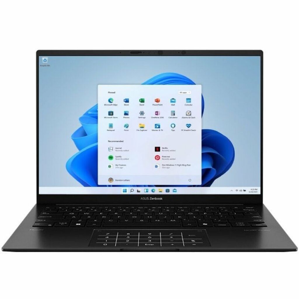 Laptop Asus ZenBook 14 OLED UM3406KA-QD074W 17" 16 GB RAM 512 GB SSD Qwerty Spaans